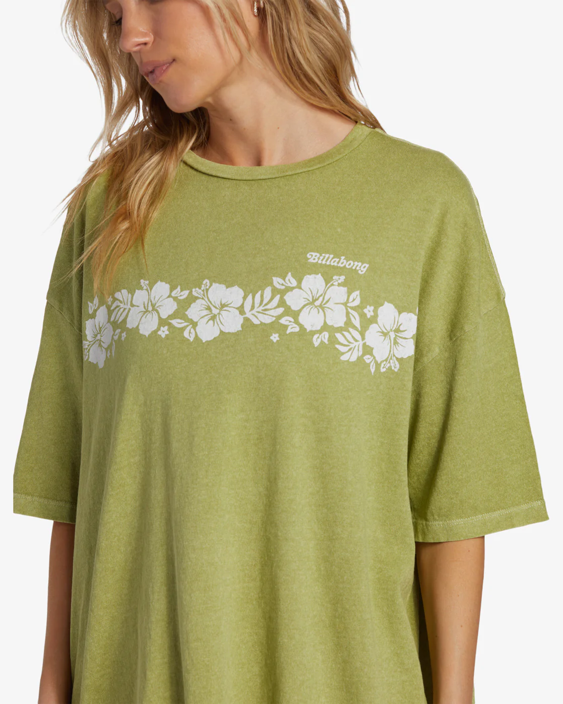 Billabong Make It Tropical T-Shirt - Palm Green -Biliabong Outlet