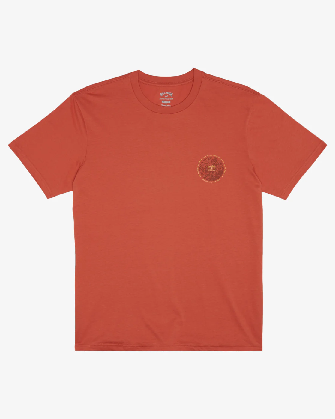Billabong Coral Gardeners Brain Short Sleeve T-Shirt - Coral -Biliabong Outlet