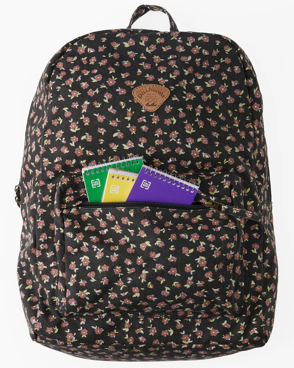 Billabong Schools Out Canvas Backpack - Black Pebble | Billabong Backpack -Biliabong Outlet