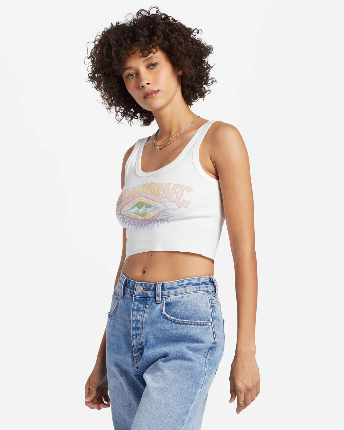 Billabong Natural High T-Shirt - Salt Crystal -Biliabong Outlet