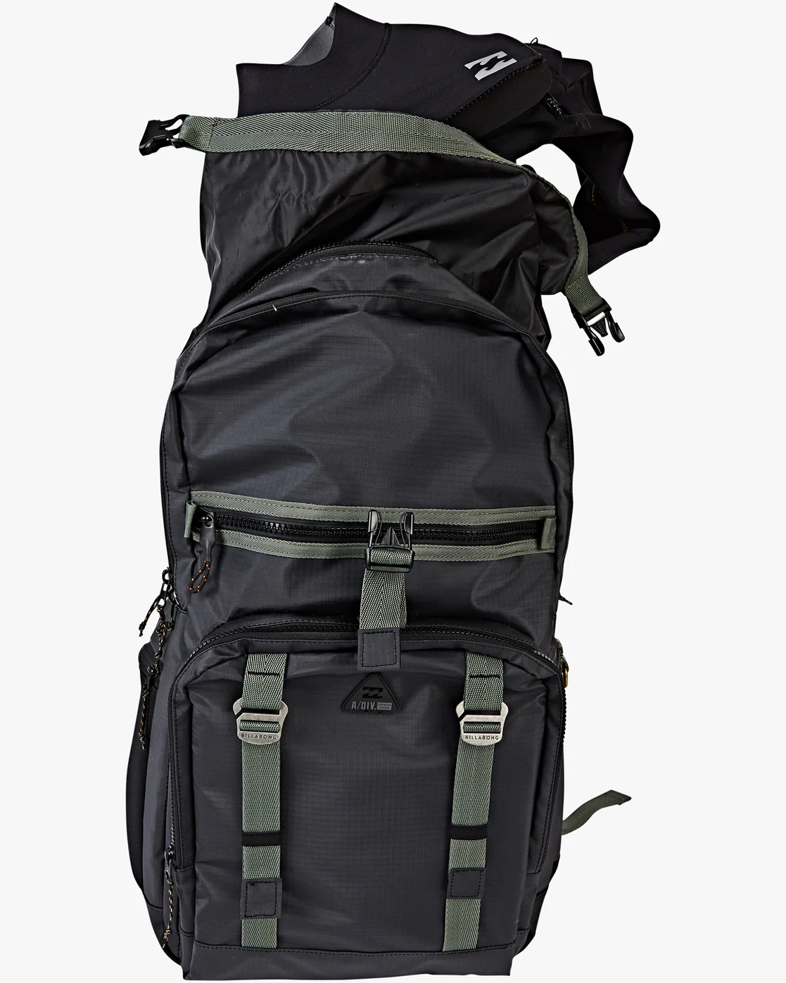 Billabong Surftrek Explorer 32L Large Travel Backpack - Black | Billabong Backpack -Biliabong Outlet