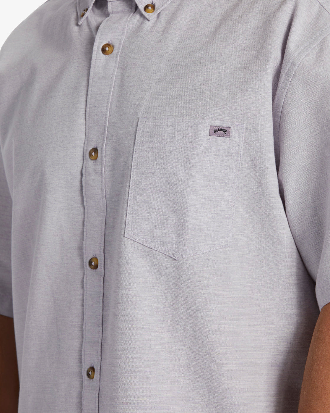 Billabong All Day Short Sleeve Shirt - Purple Ash -Biliabong Outlet