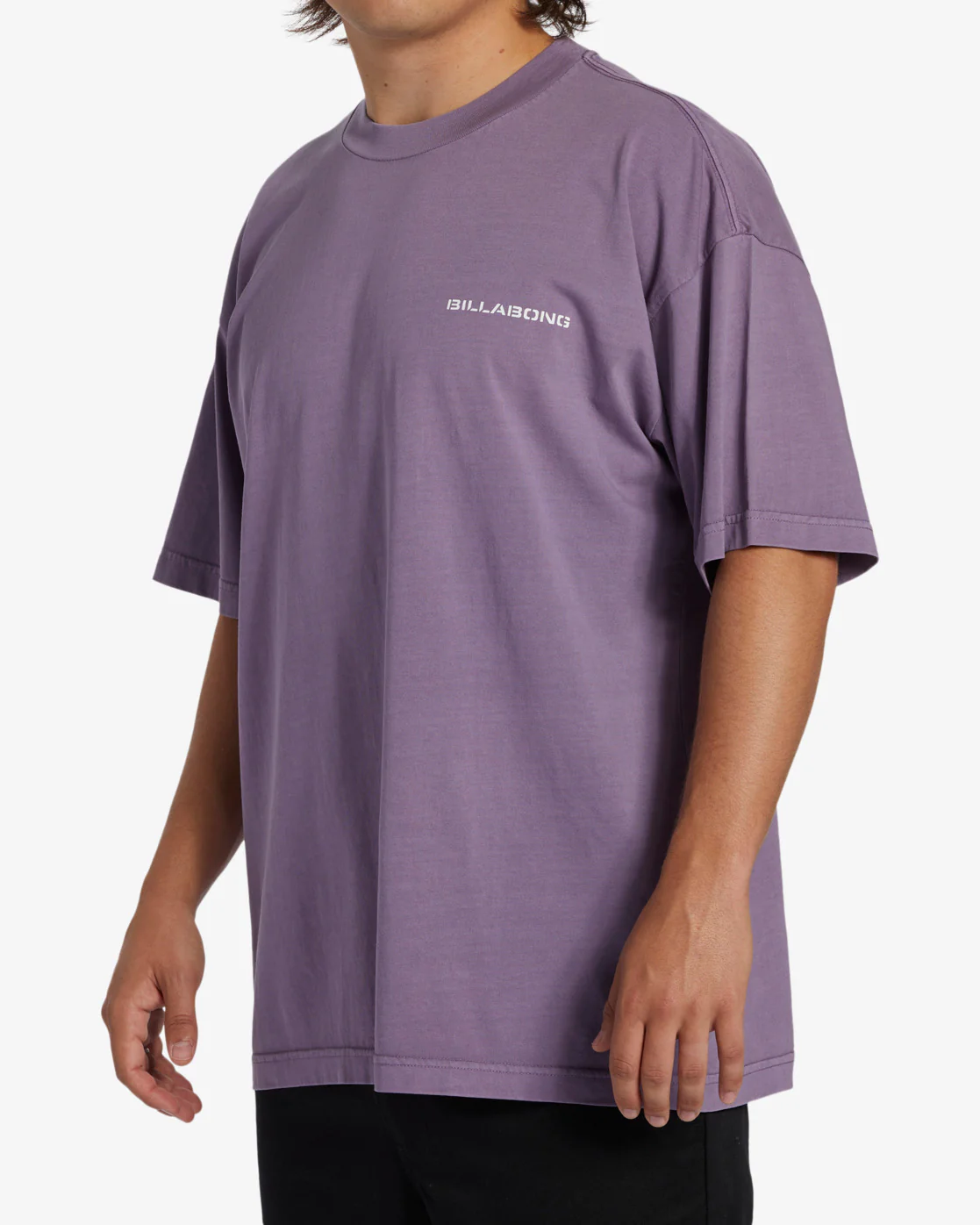 Billabong Paradise Burning OG Short Sleeve Wave Washed T-Shirt - Washed Violet -Biliabong Outlet