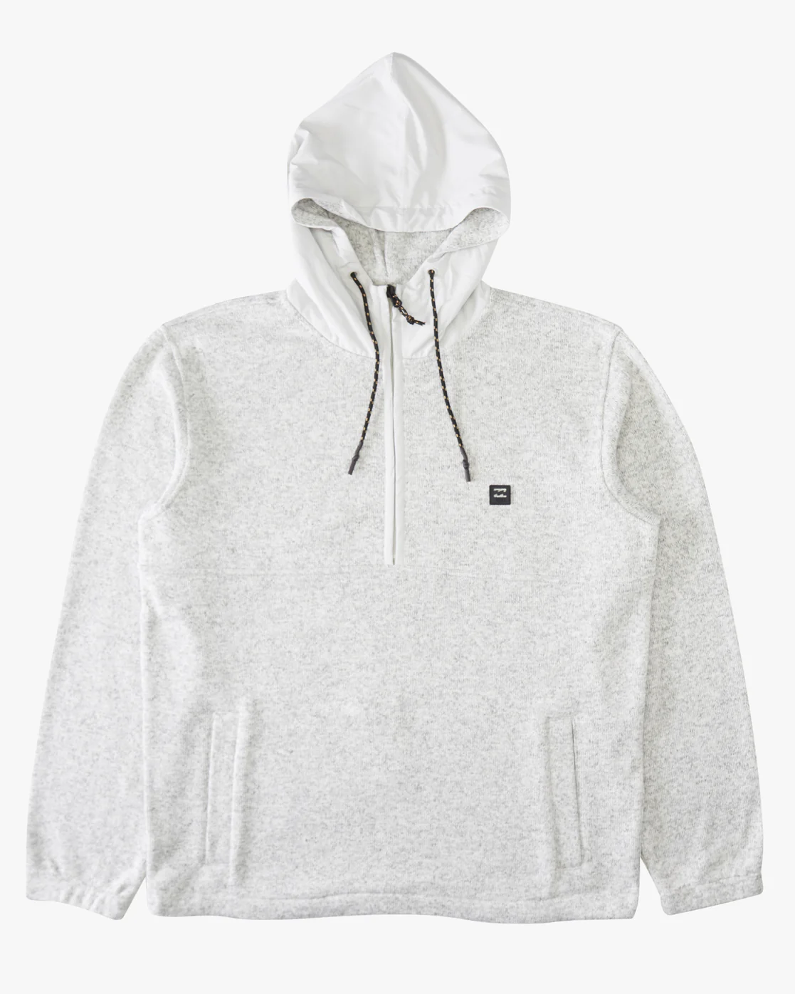 Billabong A/Div Boundary Hooded Half-Zip Pullover - Grey Heather -Biliabong Outlet