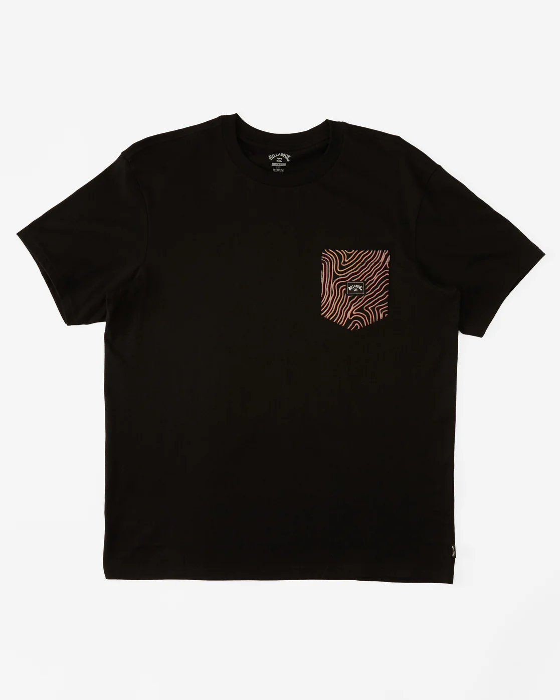 Billabong Team Pocket T-Shirt - Black -Biliabong Outlet