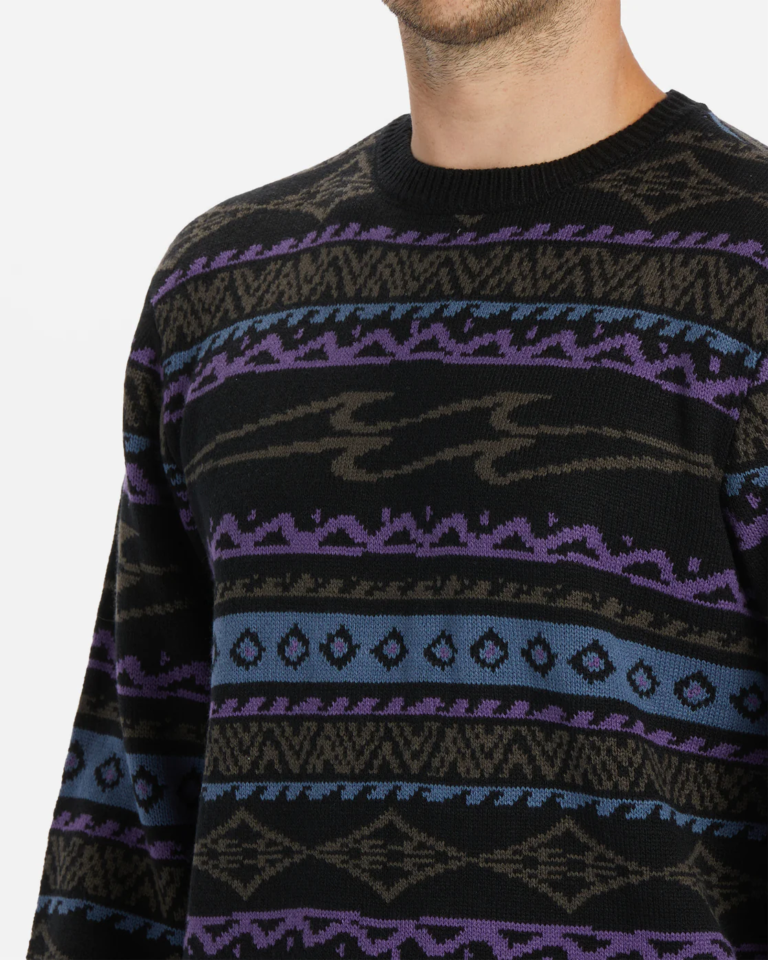 Billabong Dbah Sweater - Black -Biliabong Outlet