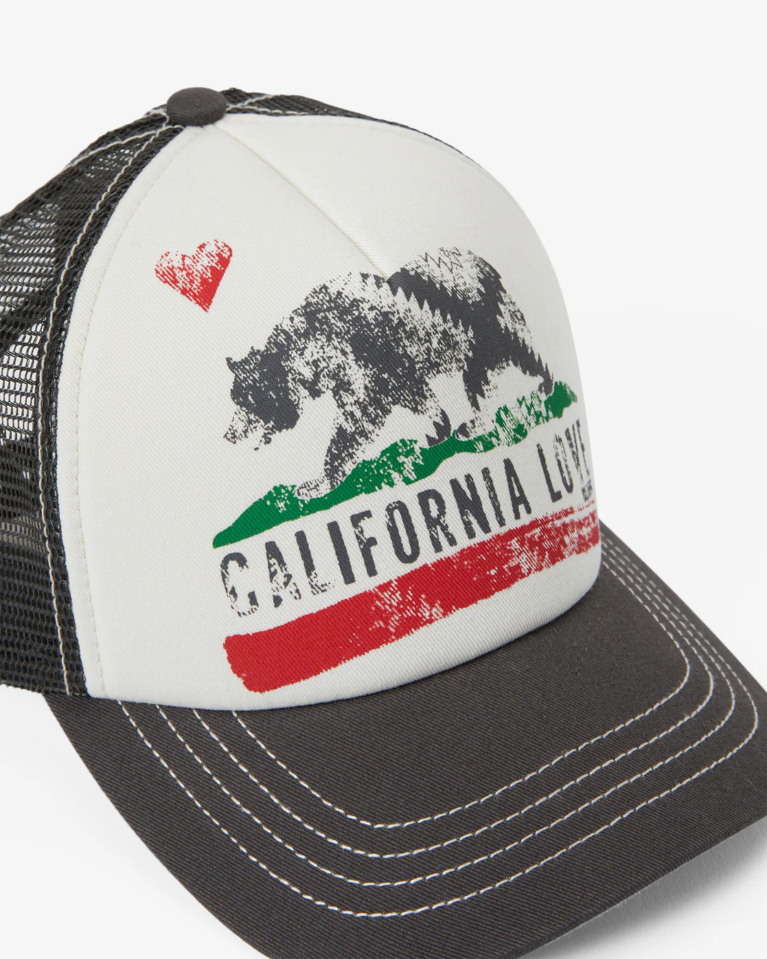 Billabong Pitstop Trucker Hat - Char 1 -Biliabong Outlet