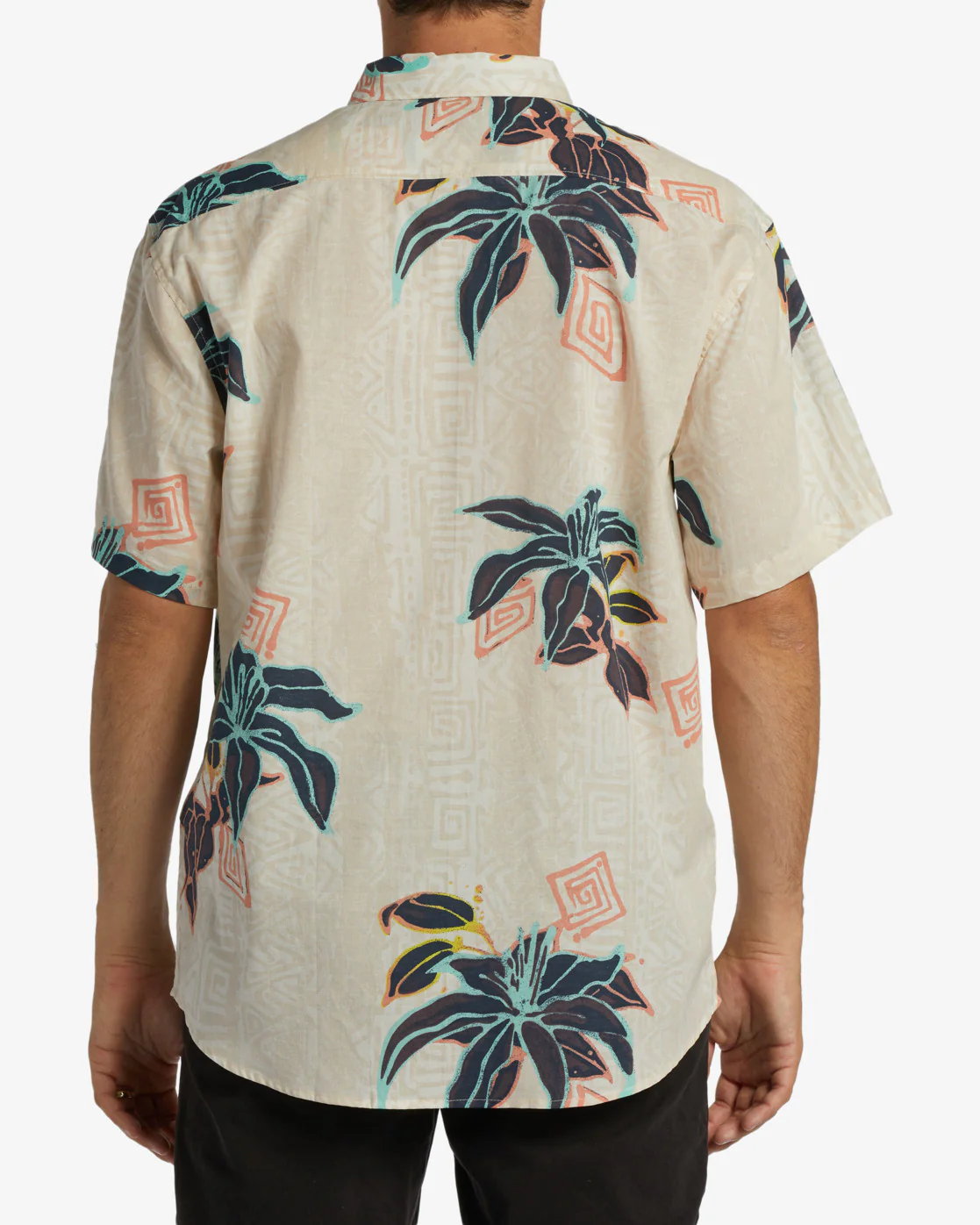 Billabong Sundays Short Sleeve Shirt - Bone -Biliabong Outlet