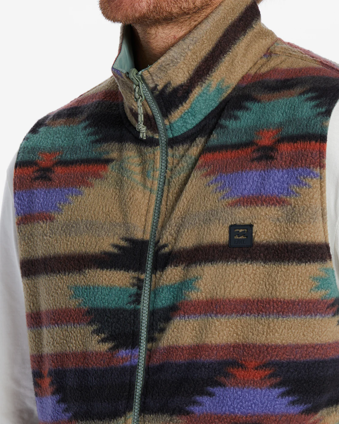 Billabong A/Div Trail Reversible Full-Zip Vest - Navy -Biliabong Outlet