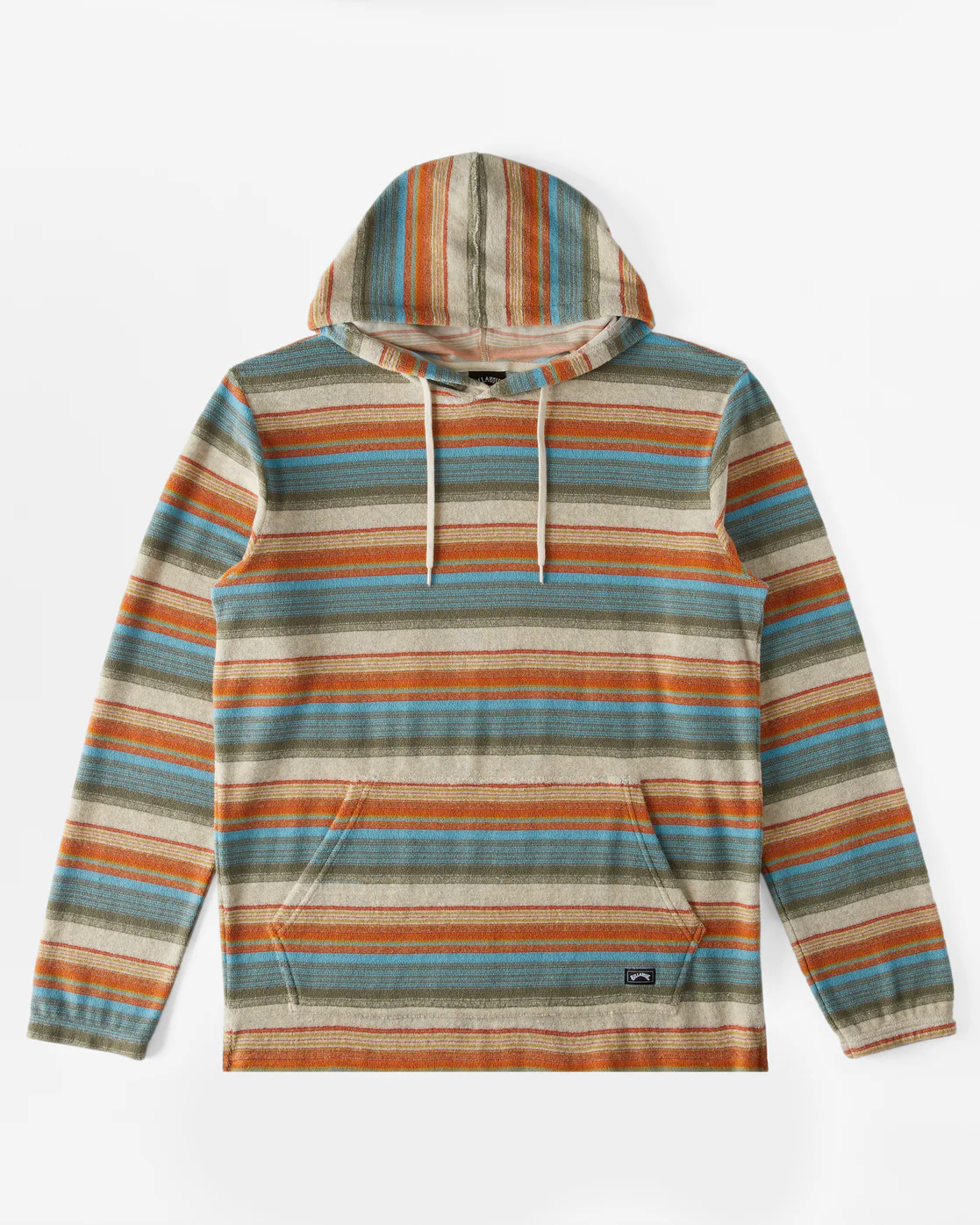 Billabong Flecker Diego Pullover Sweatshirt - Oatmeal Heather -Biliabong Outlet