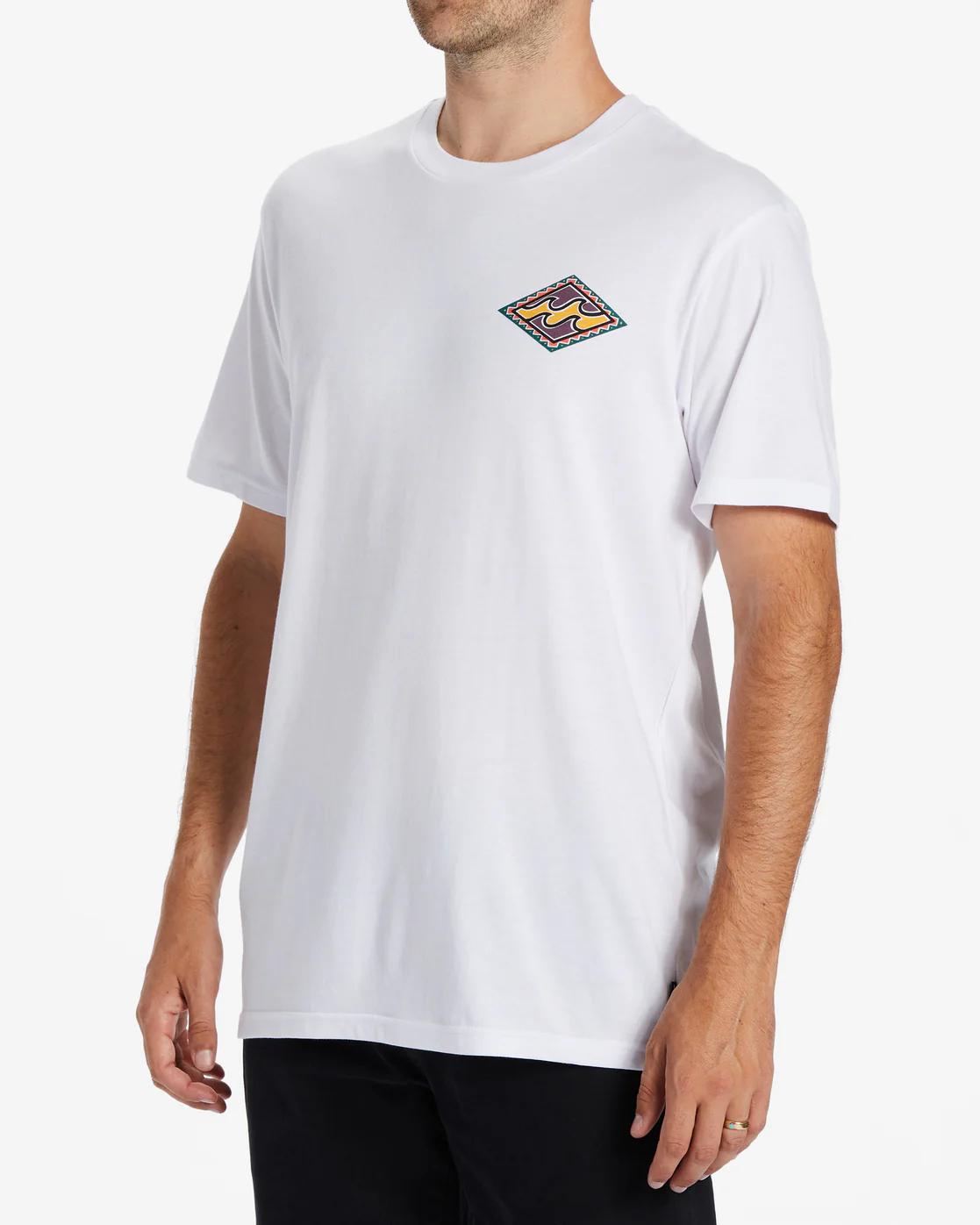 Billabong Crayon Wave T-Shirt - White -Biliabong Outlet