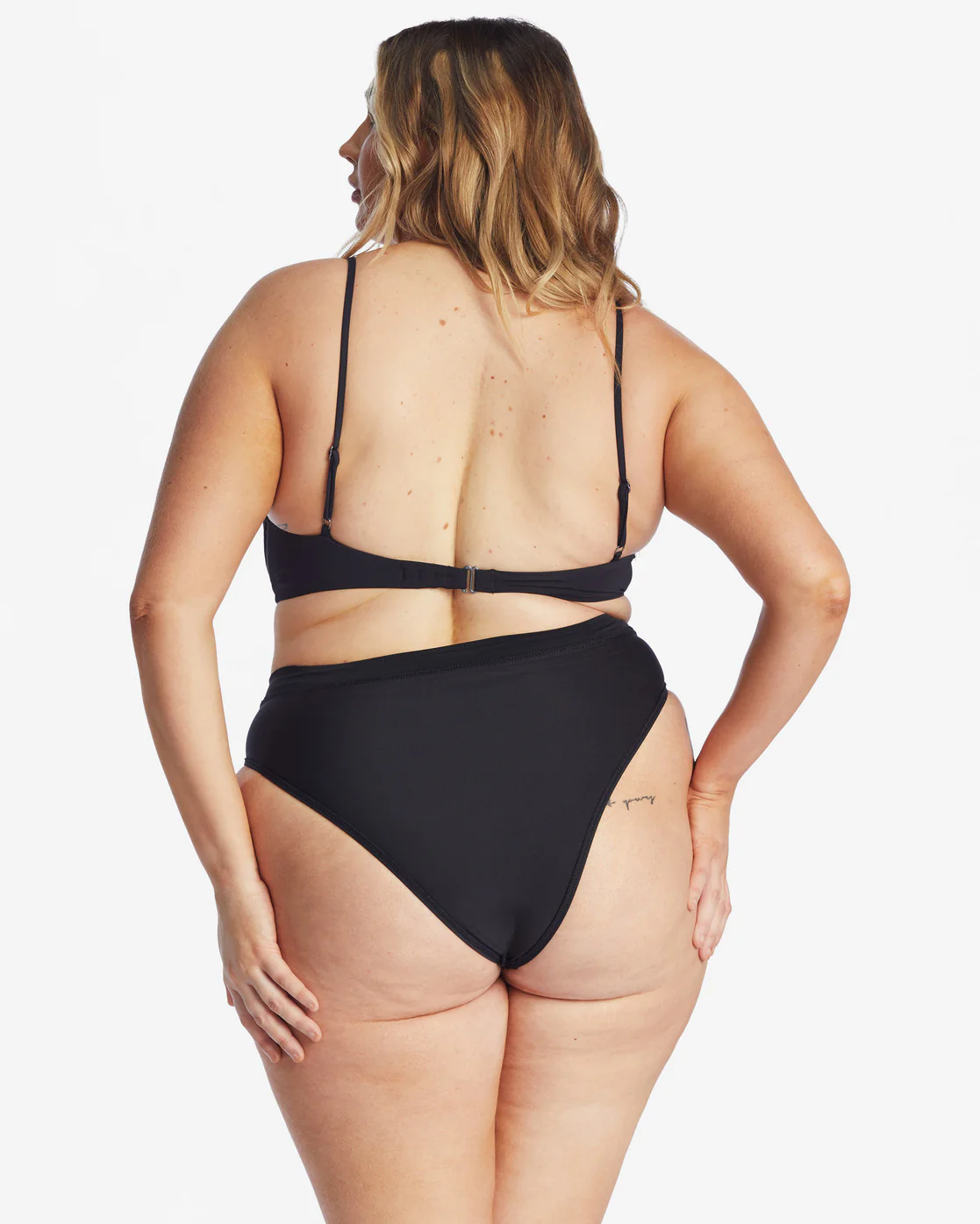 Billabong Sol Searcher Maui Rider Bikini Bottoms - Black Pebble -Biliabong Outlet