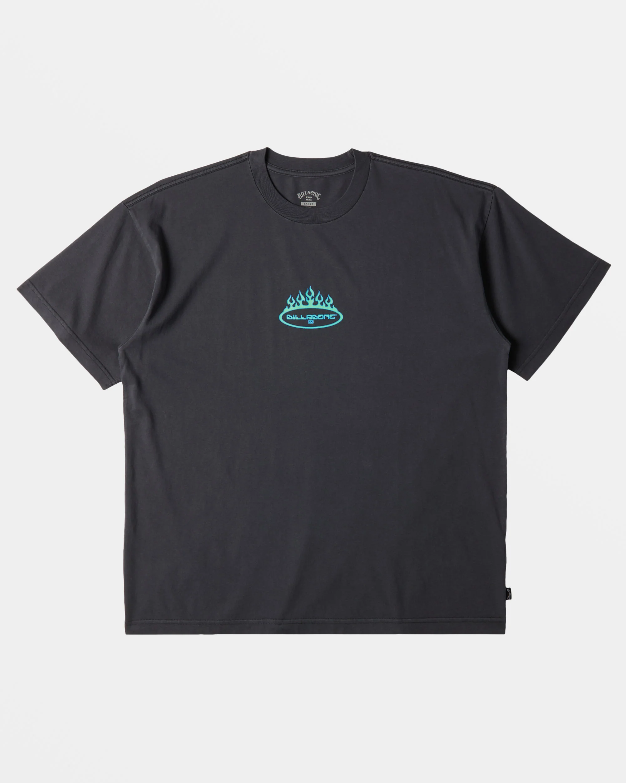 Billabong Firey OG T-Shirt - Washed Black -Biliabong Outlet