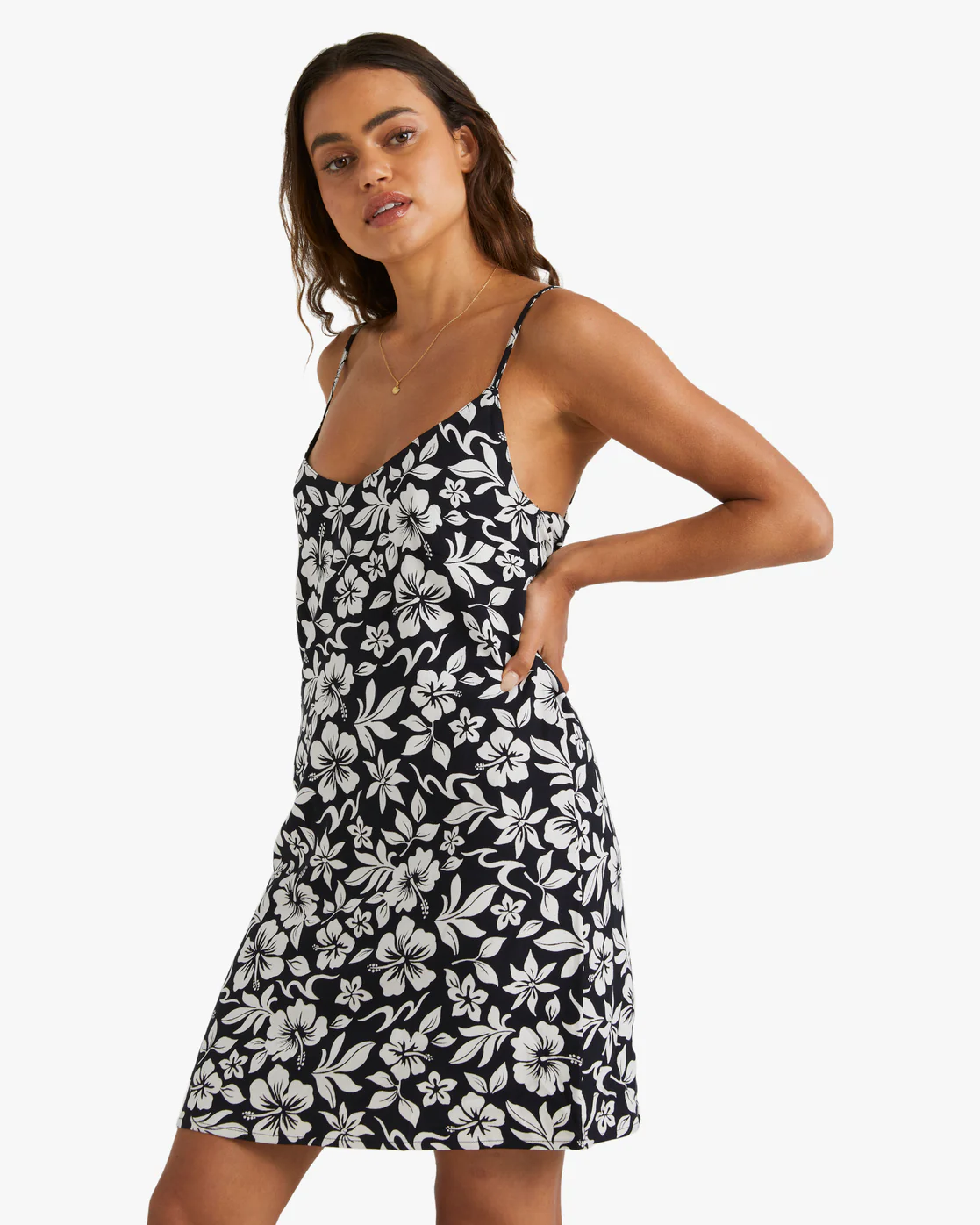 Billabong Toko Summer Breeze Dress - Black -Biliabong Outlet