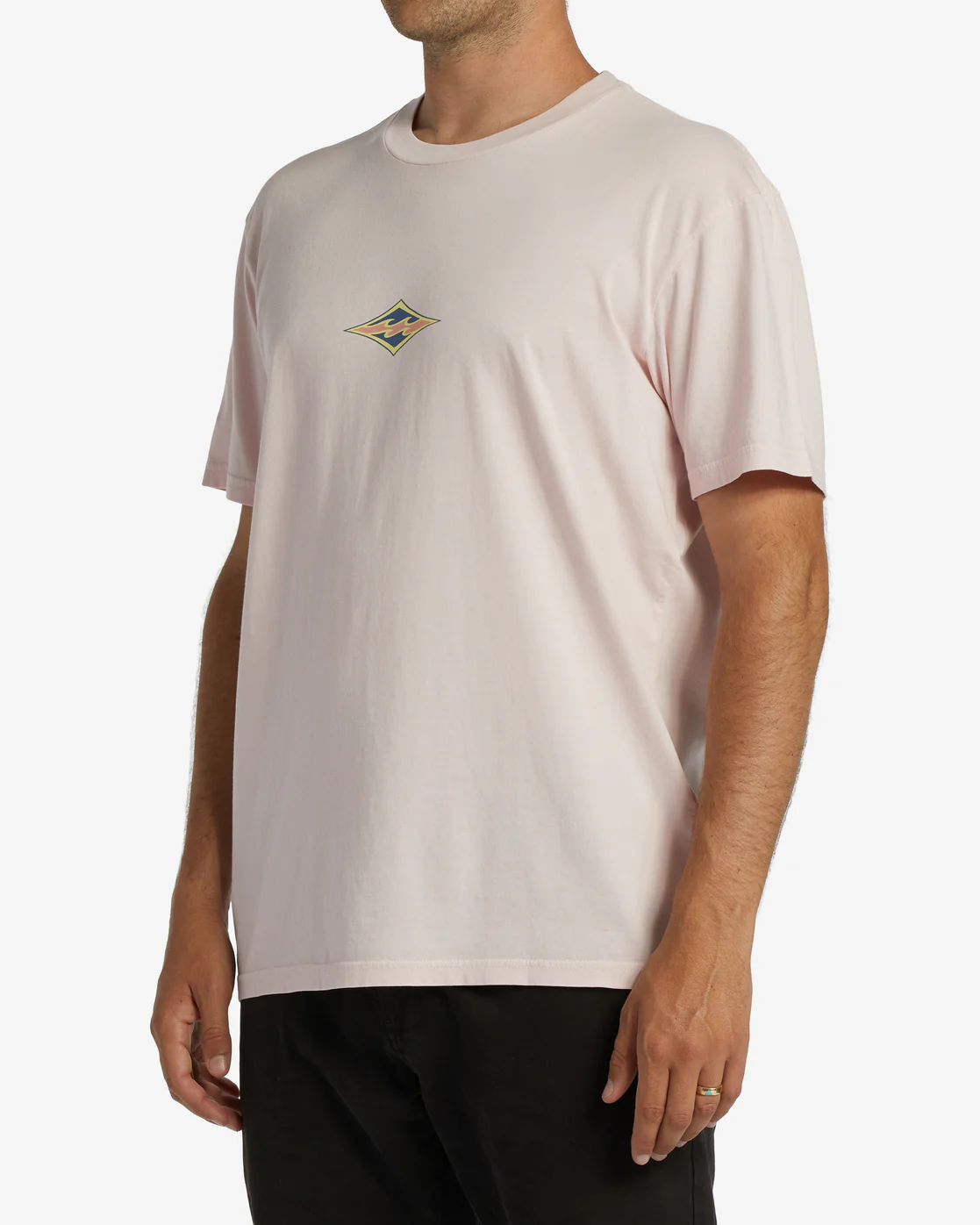 Billabong Diamond Wave OG Short Sleeve Wave Washed T-Shirt - Pink Haze -Biliabong Outlet