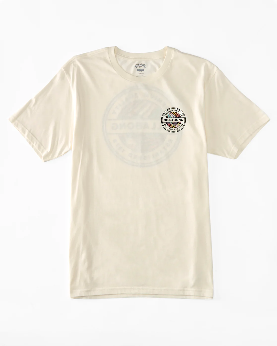 Billabong Rotor T-Shirt - Off White -Biliabong Outlet