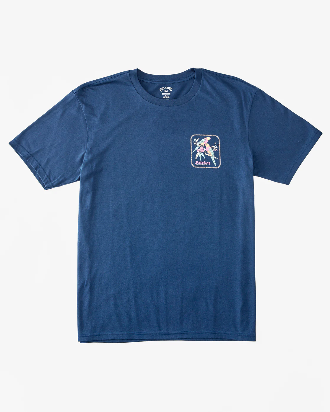 Billabong Social T-Shirt - Dark Blue -Biliabong Outlet
