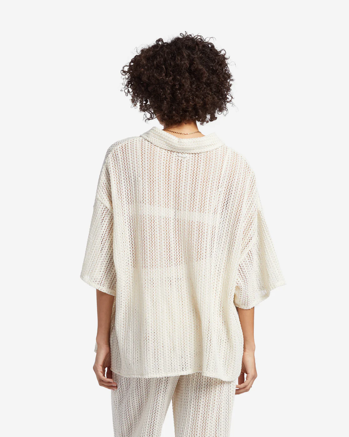 Billabong Largo Overshirt Cover Up - Salt Crystal -Biliabong Outlet