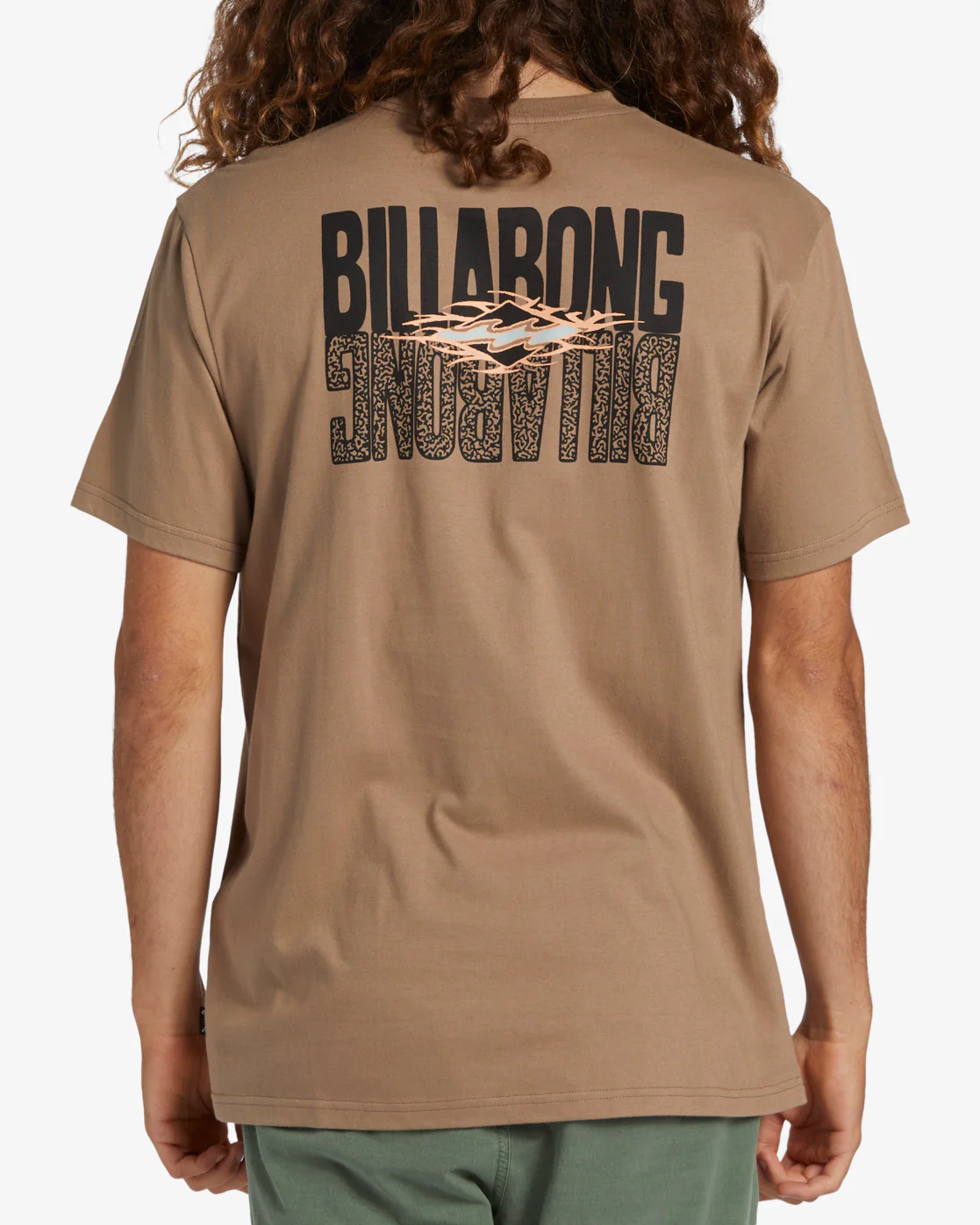 Billabong Tall Tale Short Sleeve T-Shirt - Walnut -Biliabong Outlet