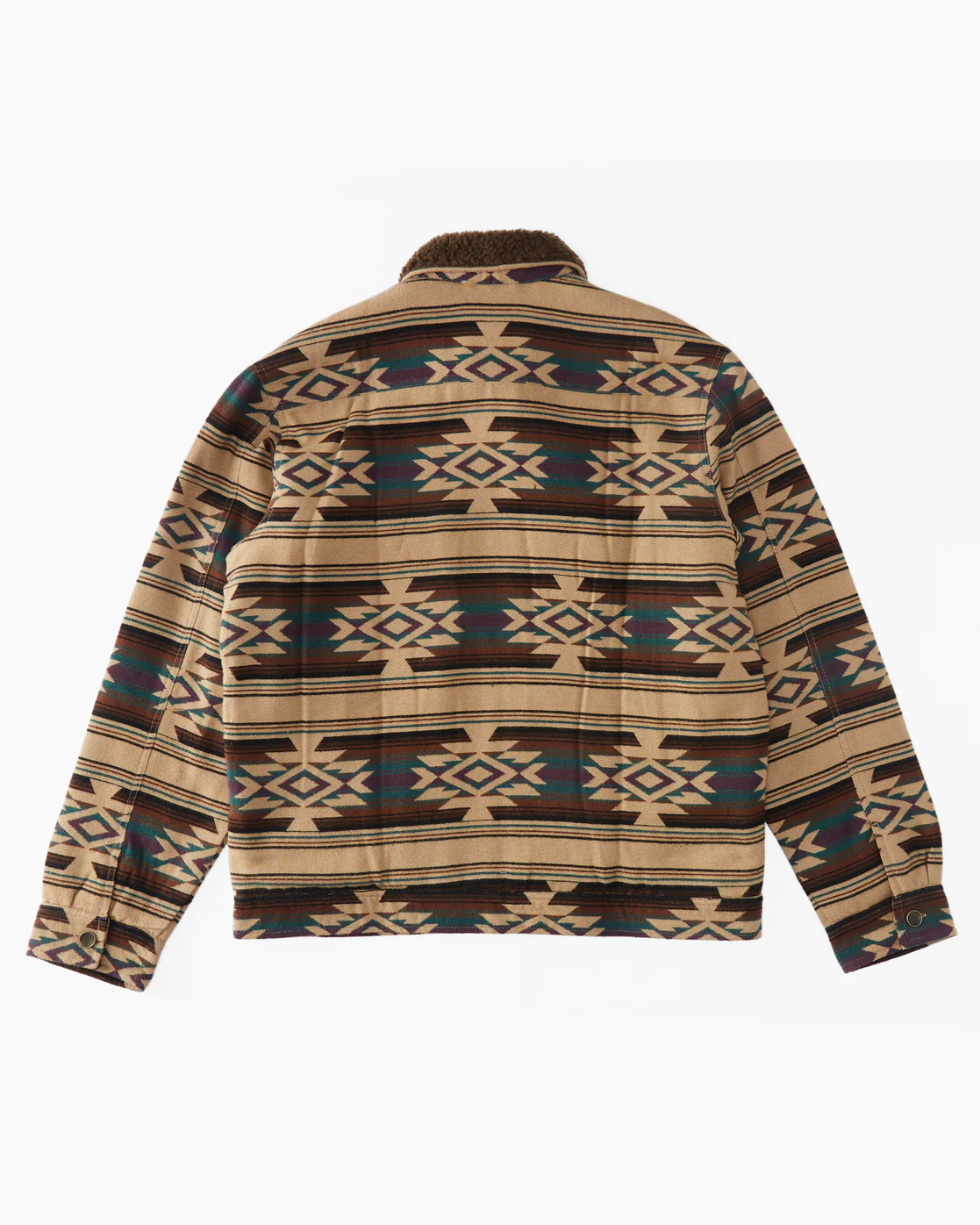 Billabong Barlow Sherpa Lined Jacket - Gravel -Biliabong Outlet