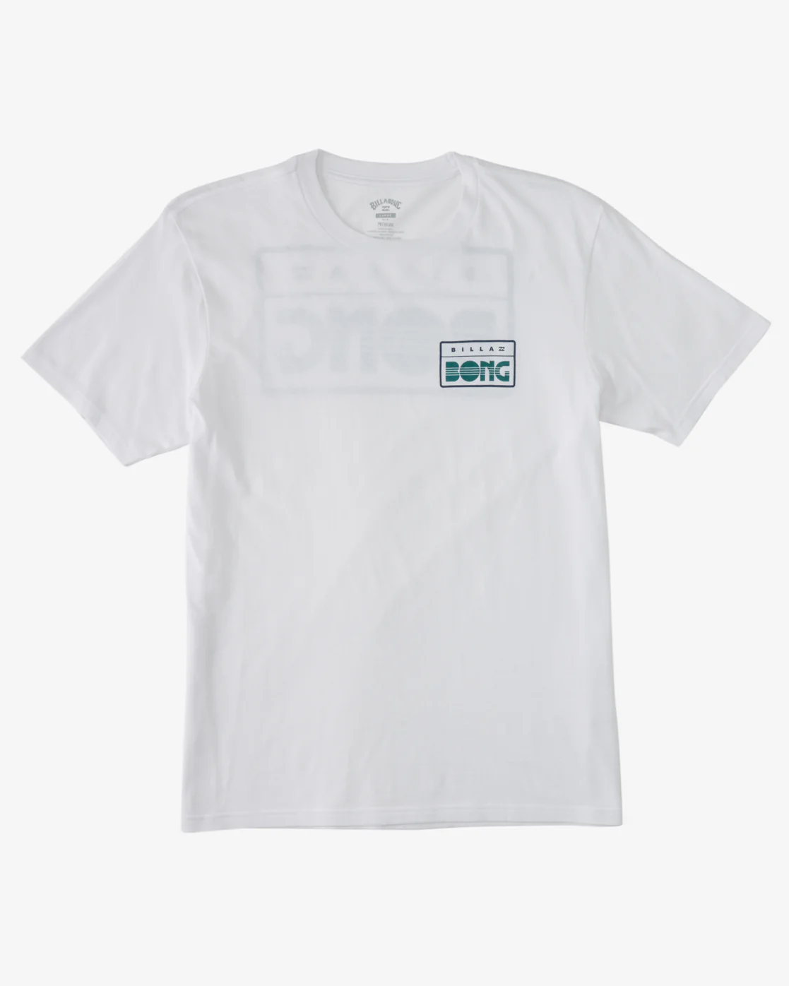 Billabong Walled Short Sleeve T-Shirt - White -Biliabong Outlet