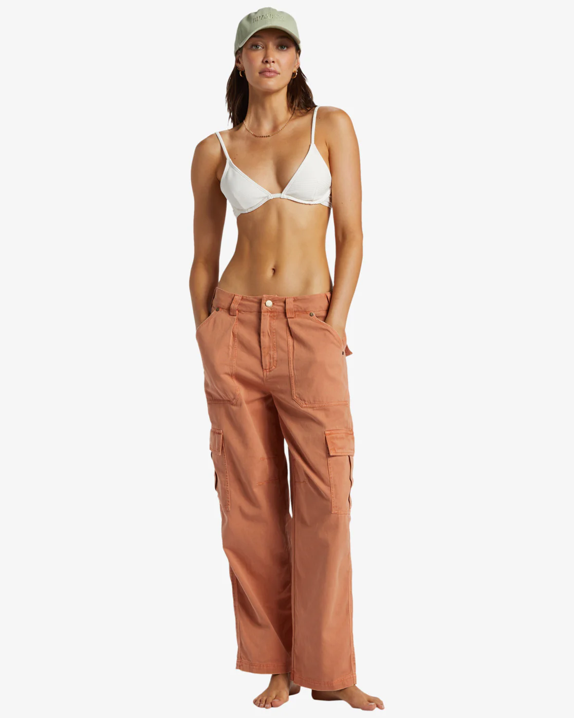 Billabong Walk Along Pants - Sunburnt -Biliabong Outlet