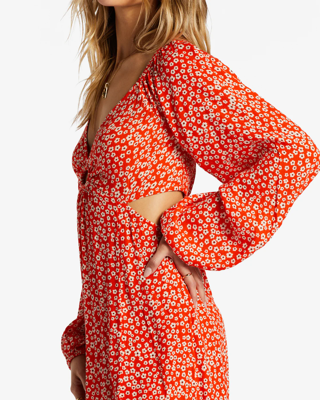 Billabong Last Call Maxi Dress - Fire Side -Biliabong Outlet