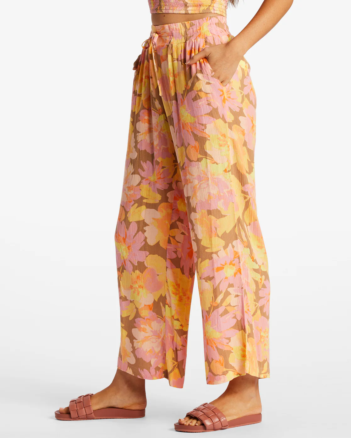 Billabong Sun Rays Crinkle Pants - Multi -Biliabong Outlet