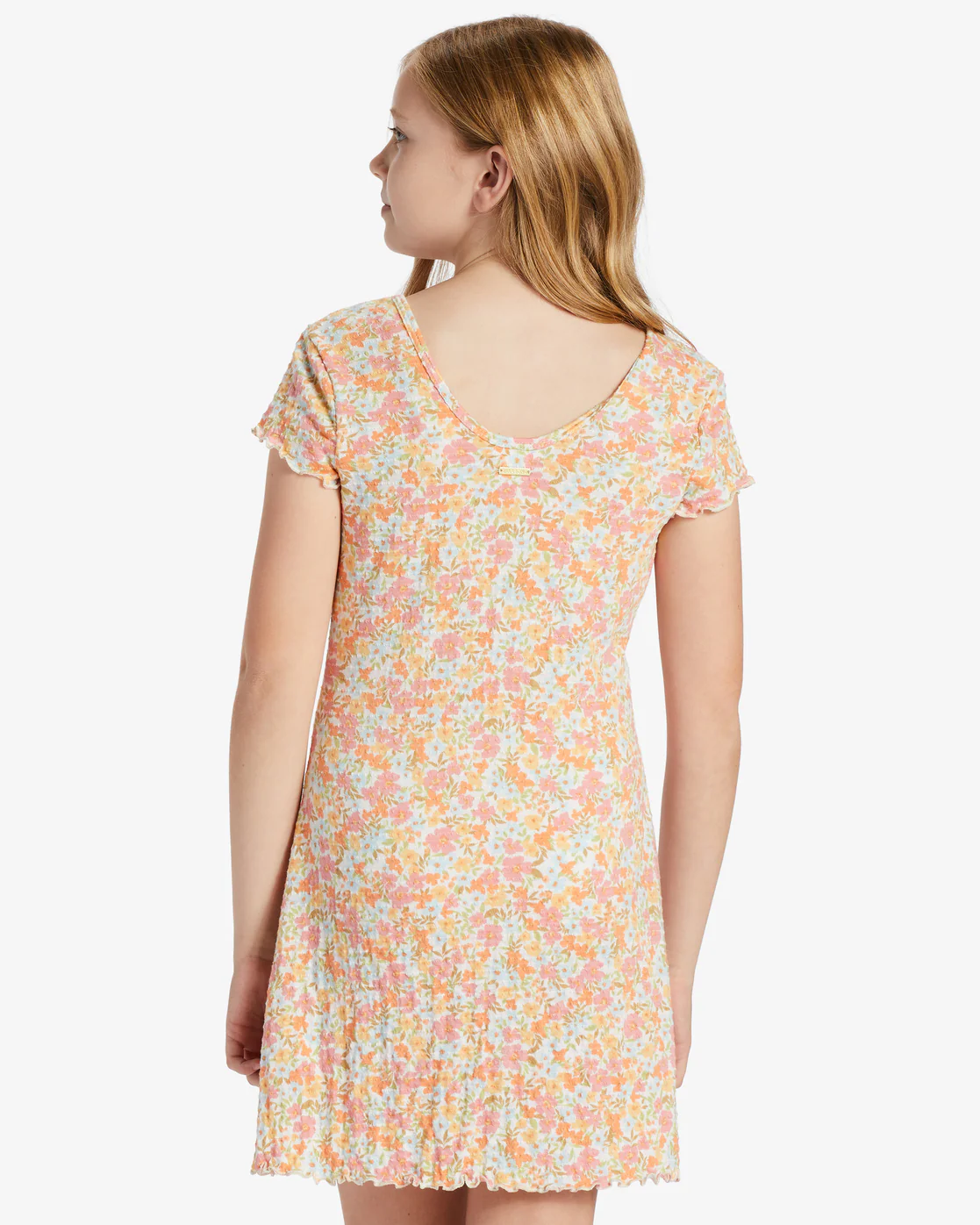 Billabong Girls Simply Cute T-Shirt Dress - Multi -Biliabong Outlet
