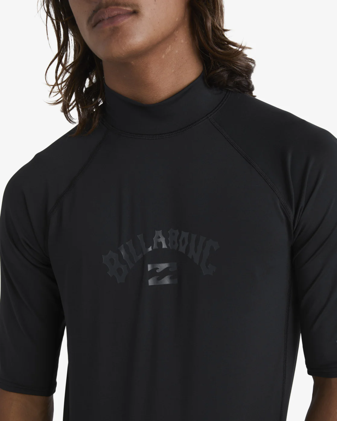 Billabong Arch Wave Performance Fit Short Sleeve Tee - Black -Biliabong Outlet
