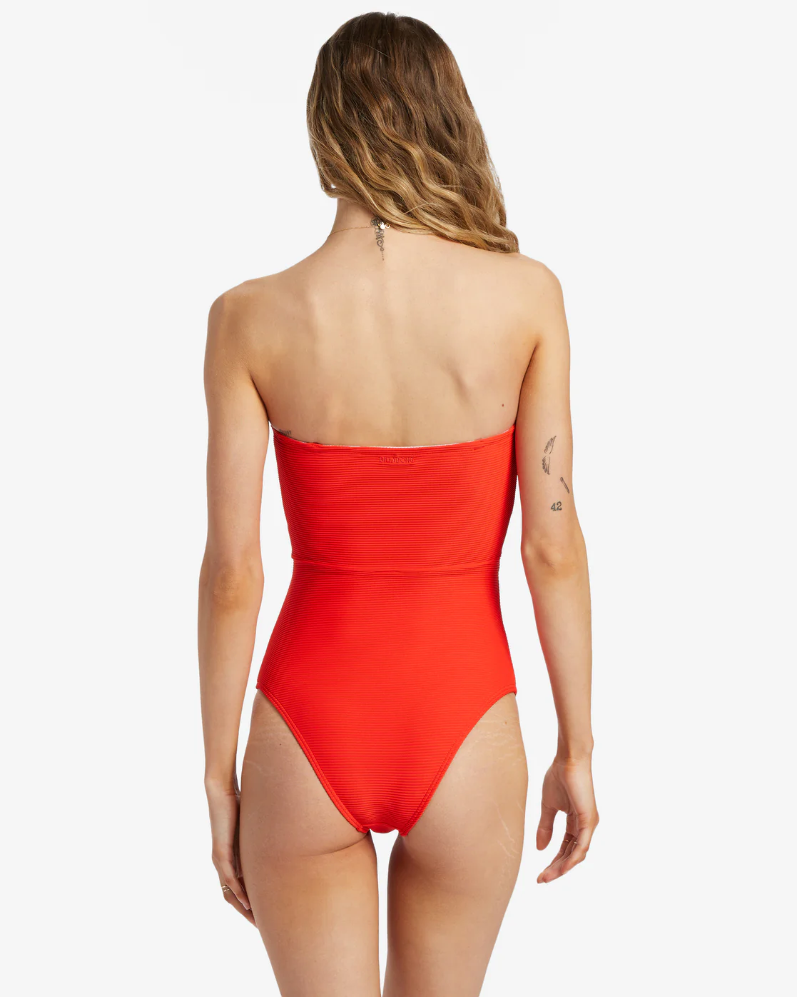 Billabong Tanlines One-Piece Swimsuit - Rad Red -Biliabong Outlet