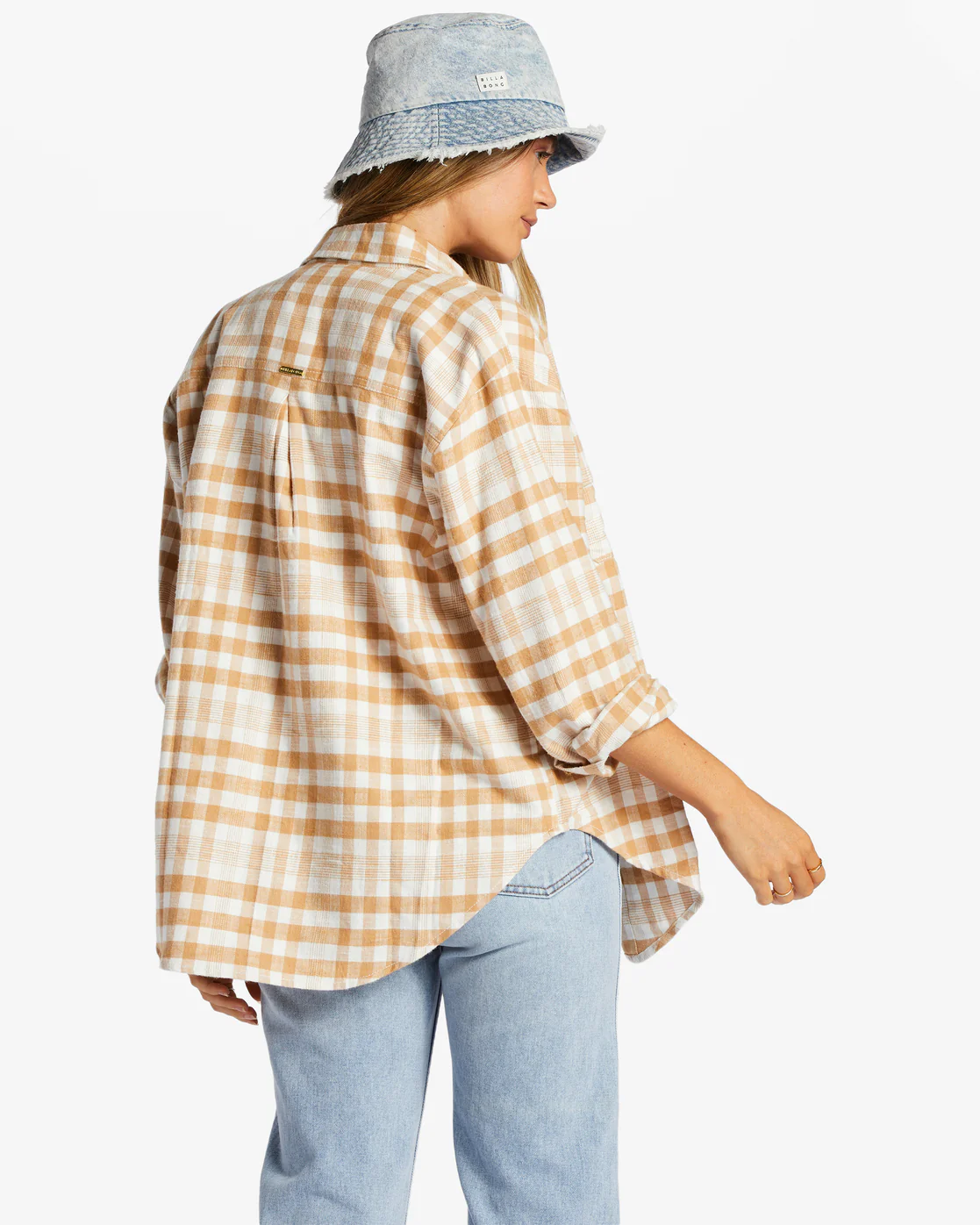 Billabong So Stoked Long Sleeve Shirt - Truffle -Biliabong Outlet