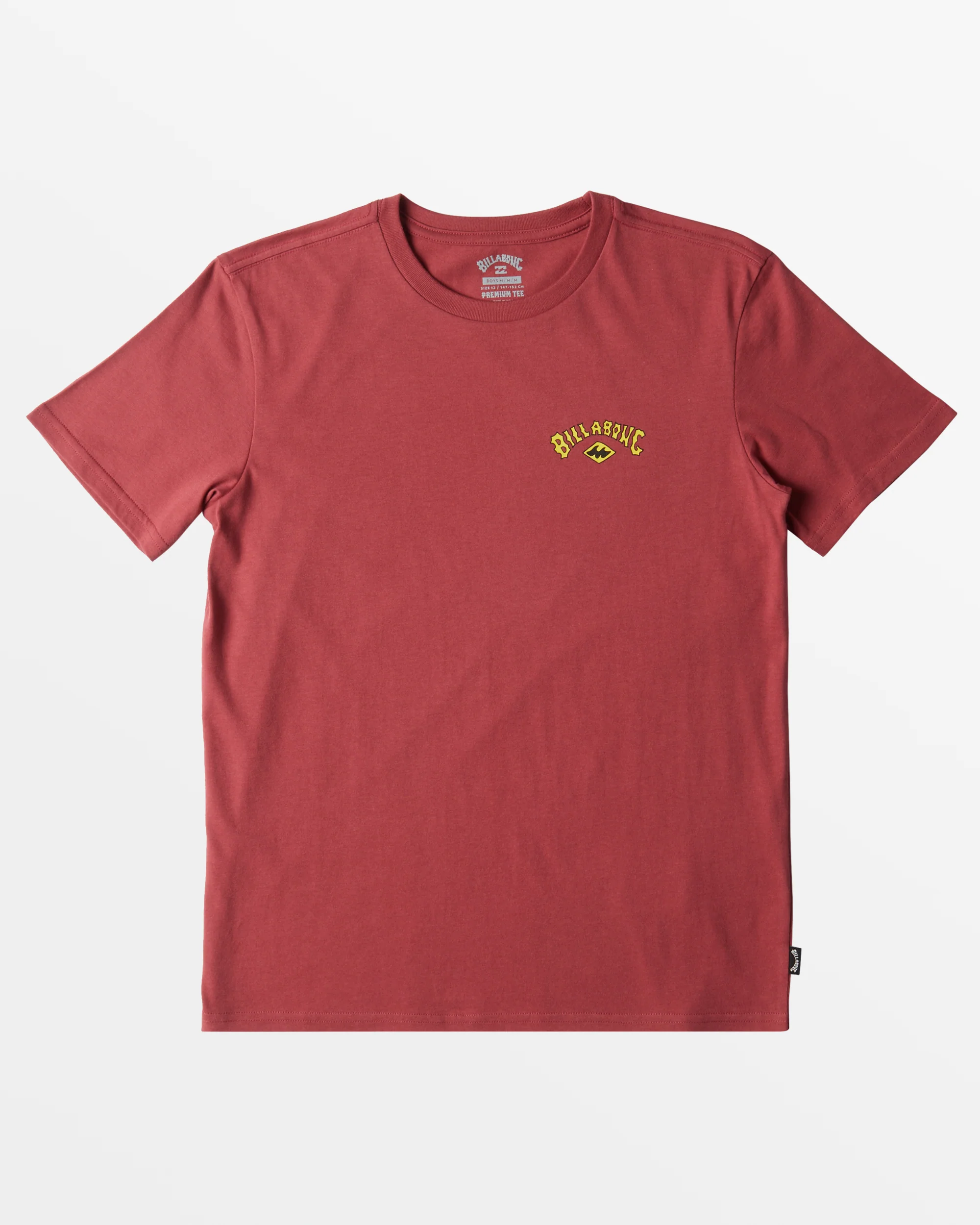 Billabong Boy's Croc T-Shirt - Ruby -Biliabong Outlet