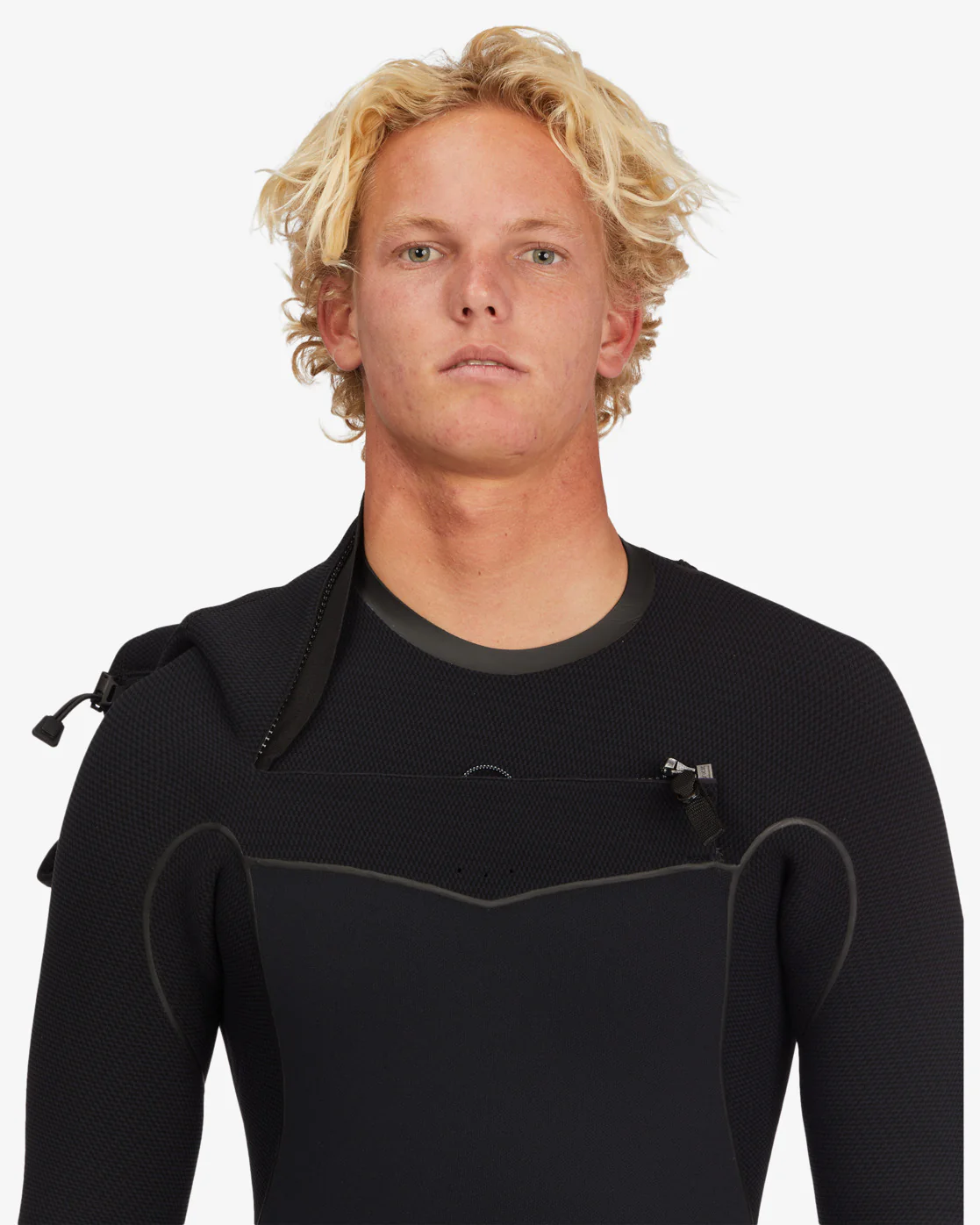 Billabong 5/4 Furnace Hooded Chest Zip Full Wetsuit - Black -Biliabong Outlet