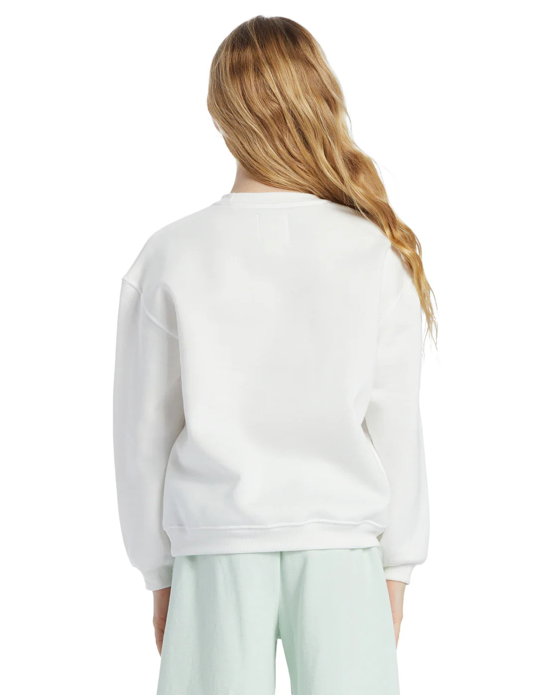 Billabong Girls So Dreamy Sweatshirt - Salt Crystal -Biliabong Outlet