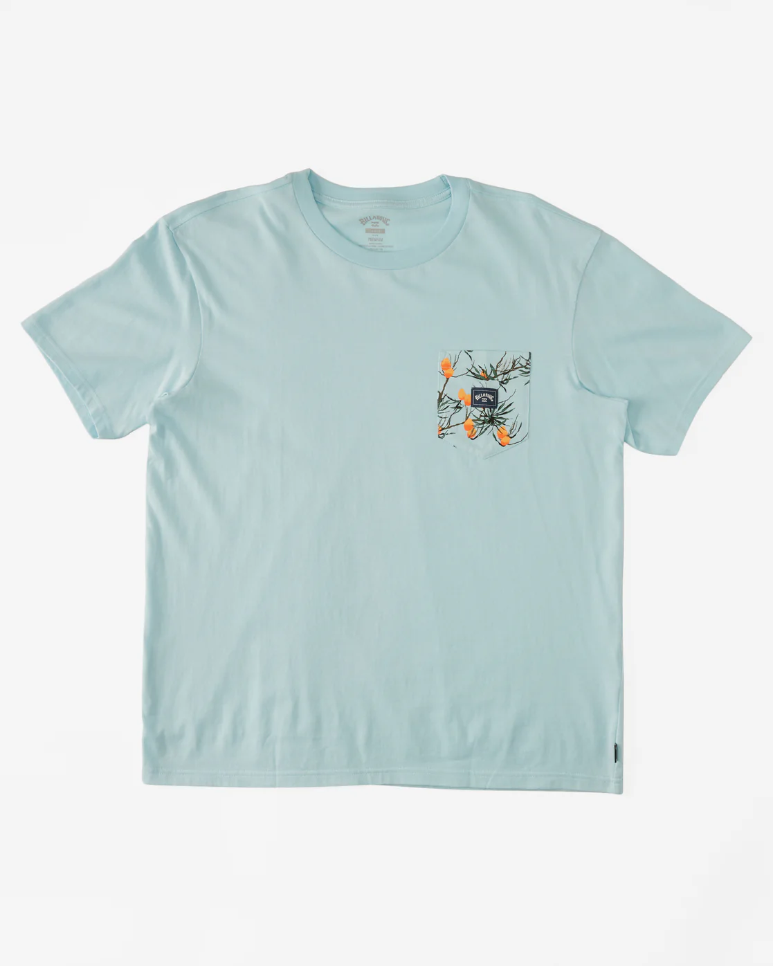 Billabong Team Pocket T-Shirt - Coastal Blue -Biliabong Outlet