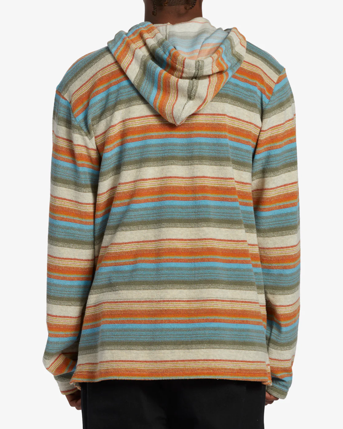 Billabong Flecker Diego Pullover Sweatshirt - Oatmeal Heather -Biliabong Outlet