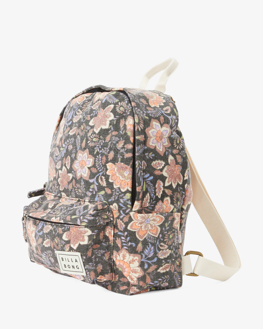 Billabong Mini Mama Canvas Backpack - Black Sands | Billabong Backpack -Biliabong Outlet