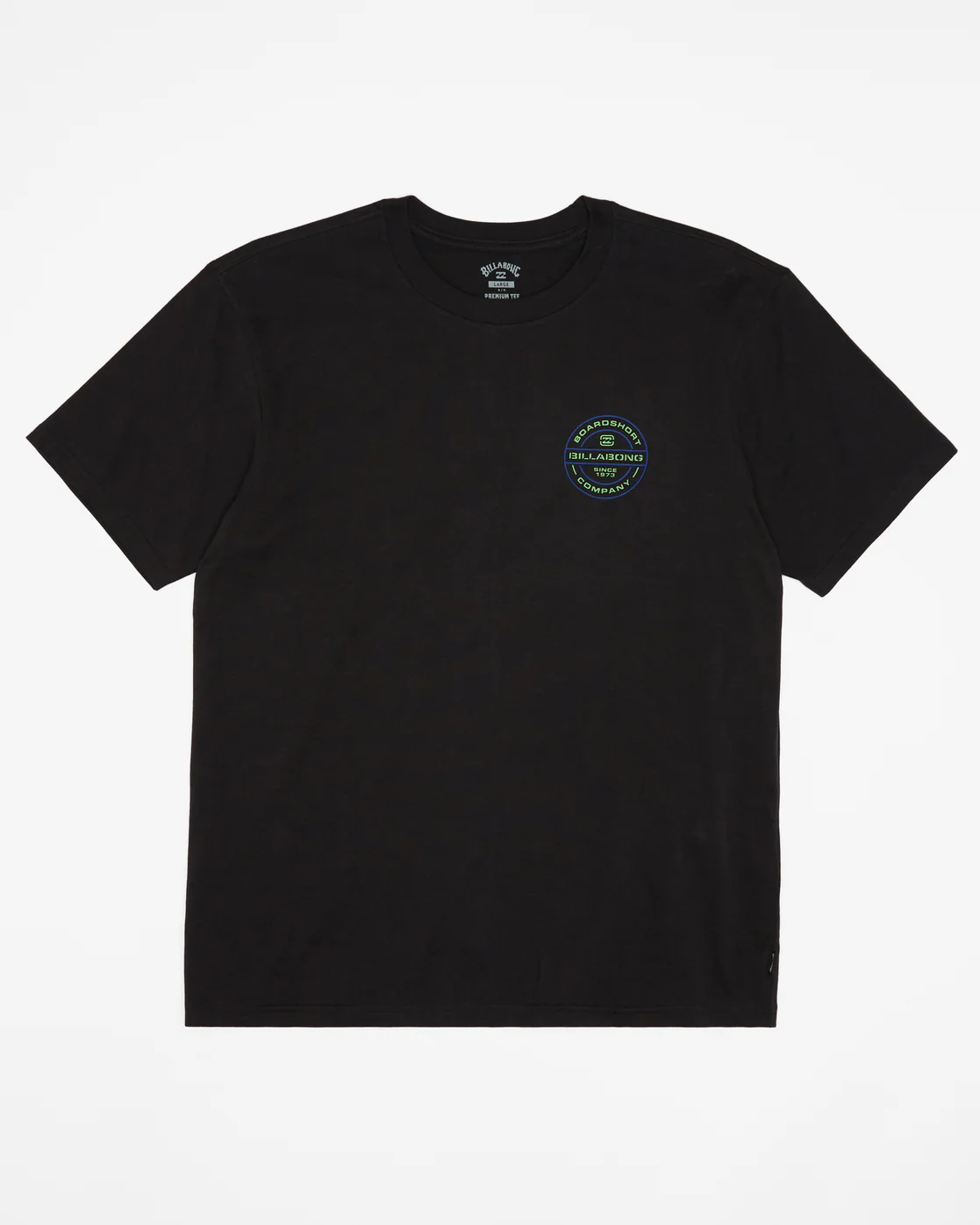 Billabong Rotor Short Sleeve T-Shirt - Washed Black -Biliabong Outlet