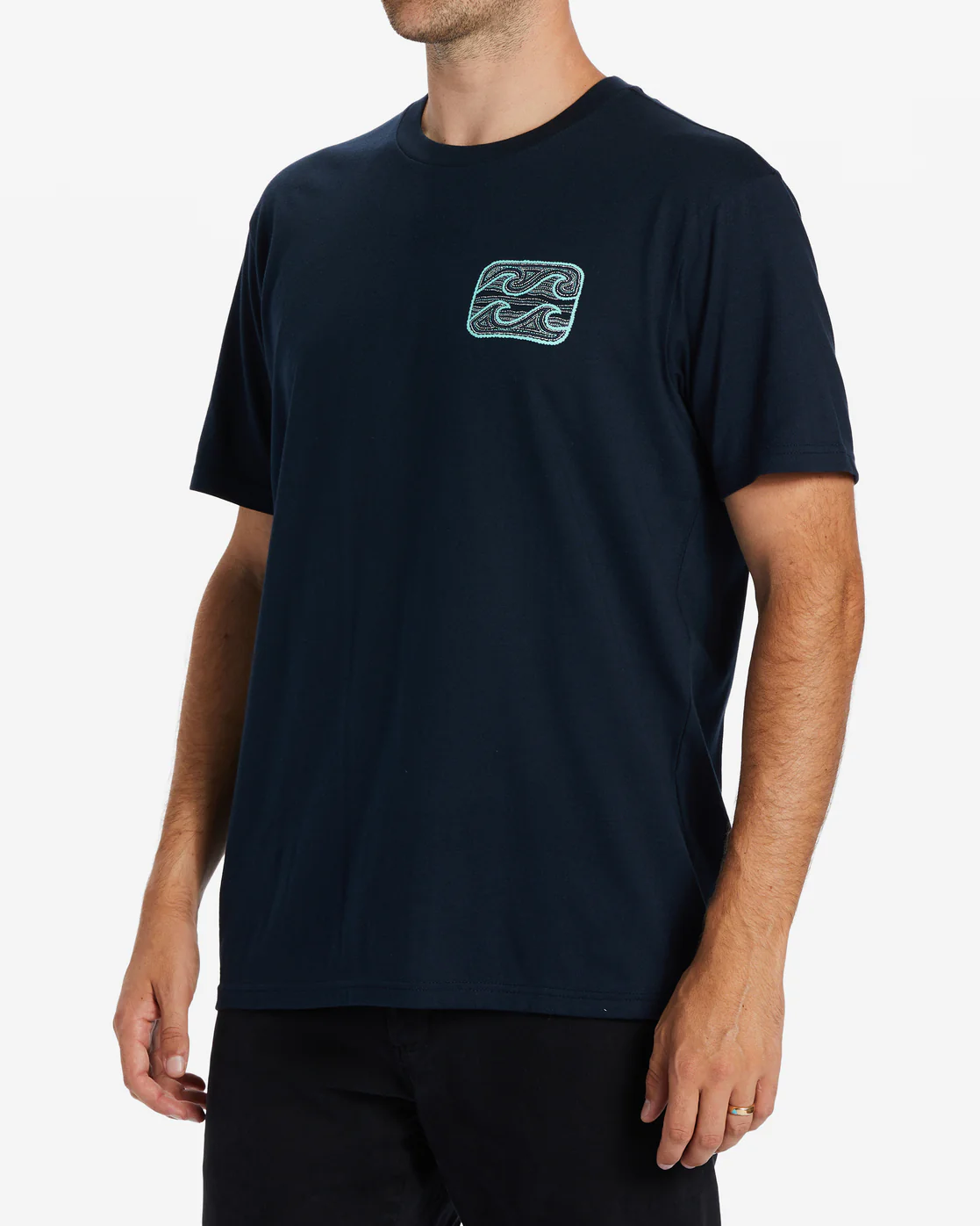 Billabong Crayon Wave T-Shirt - Navy -Biliabong Outlet