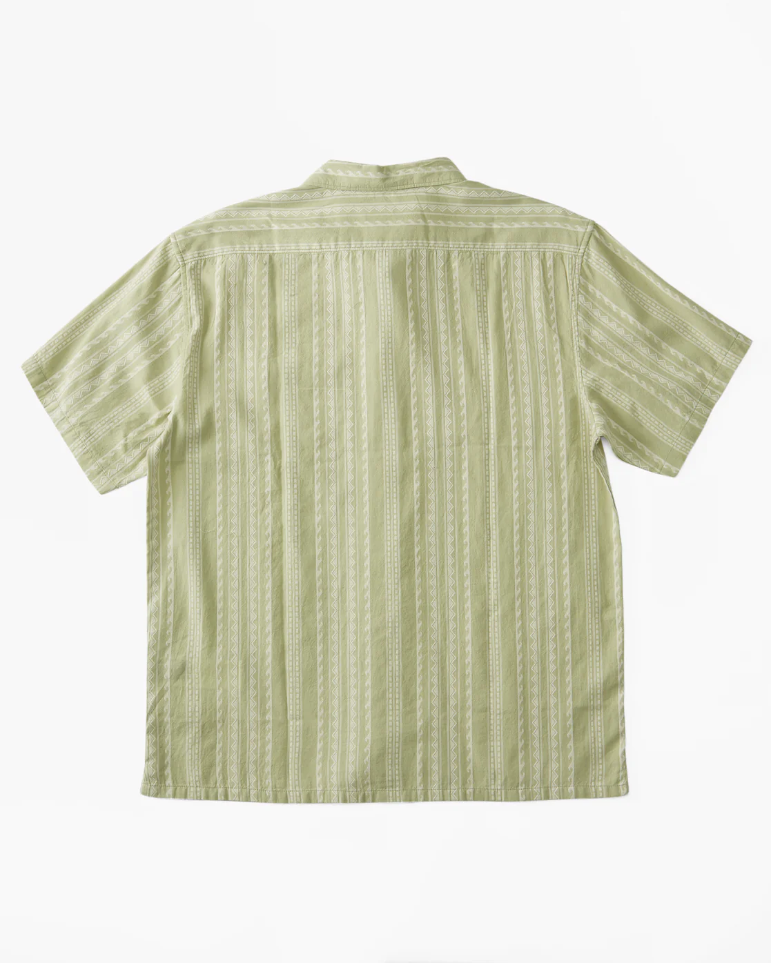 Billabong Sundays Jacquard Short Sleeve Shirt - Sage -Biliabong Outlet