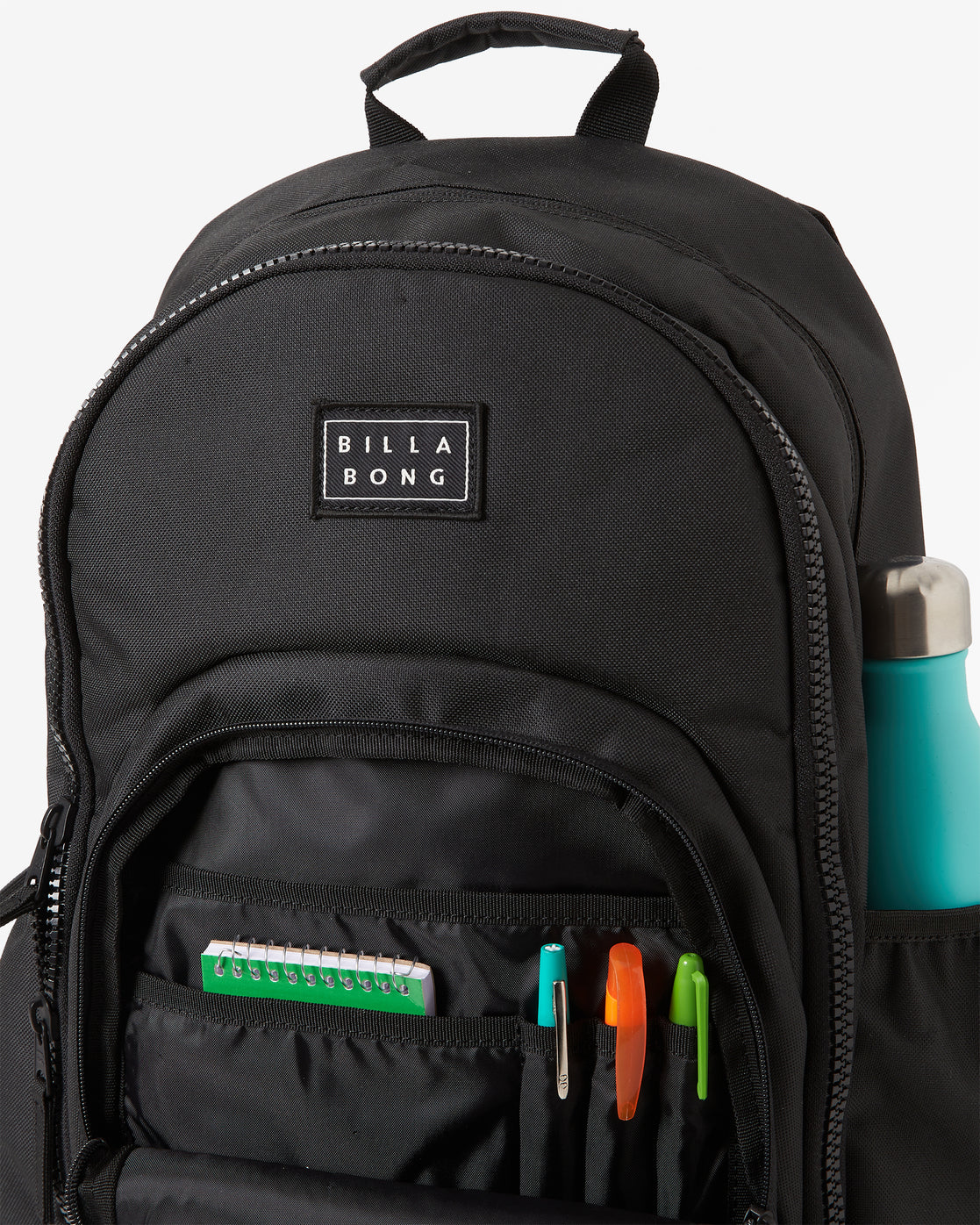 Billabong Roadie Backpack - Black/Black | Billabong Backpack -Biliabong Outlet