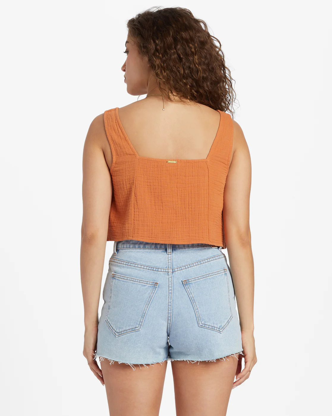 Billabong Open Skies Top Woven Shirt - Toffee -Biliabong Outlet