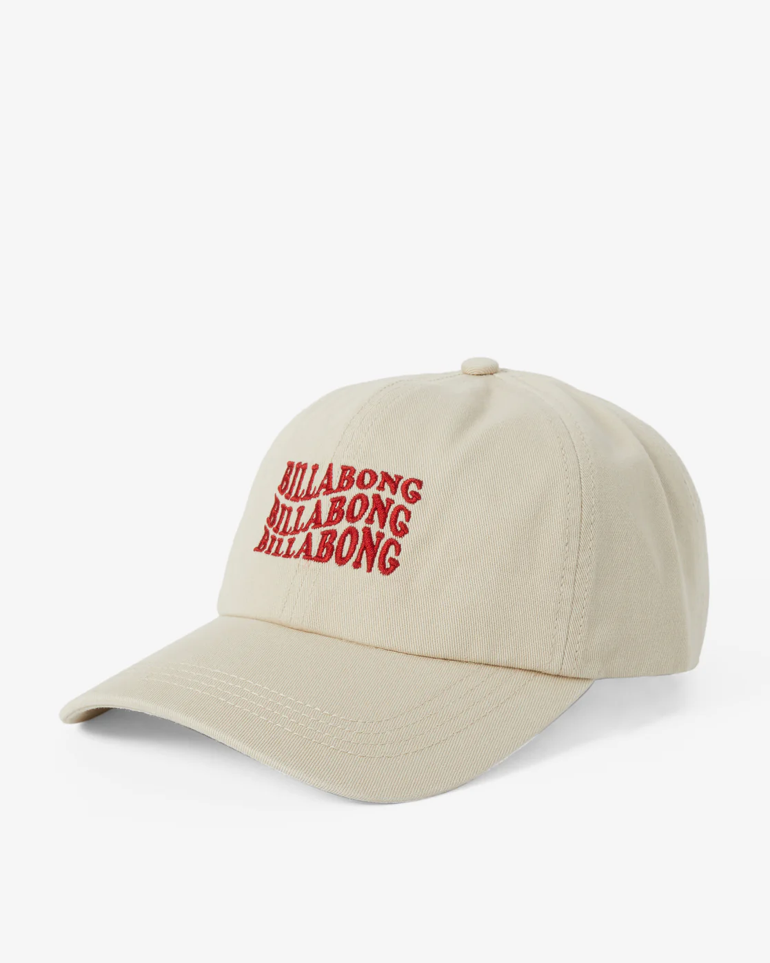 Billabong Dad Hat Strapback Hat - White Cap -Biliabong Outlet