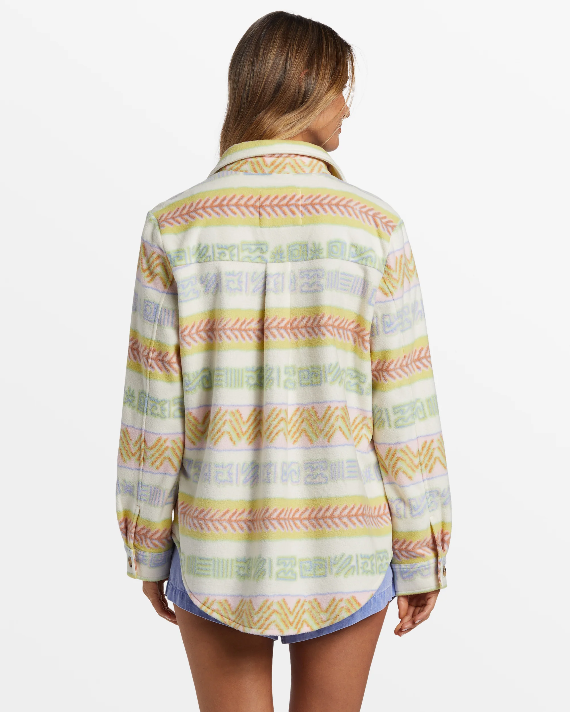 Billabong Forge Fleece Shacket - Multi -Biliabong Outlet