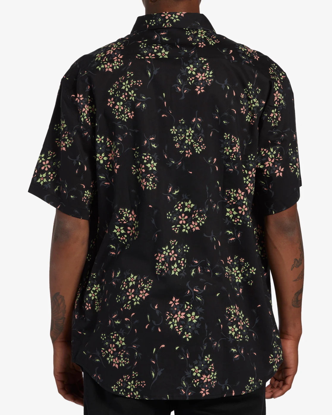 Billabong Sundays Mini Short Sleeve Shirt - Asphalt -Biliabong Outlet