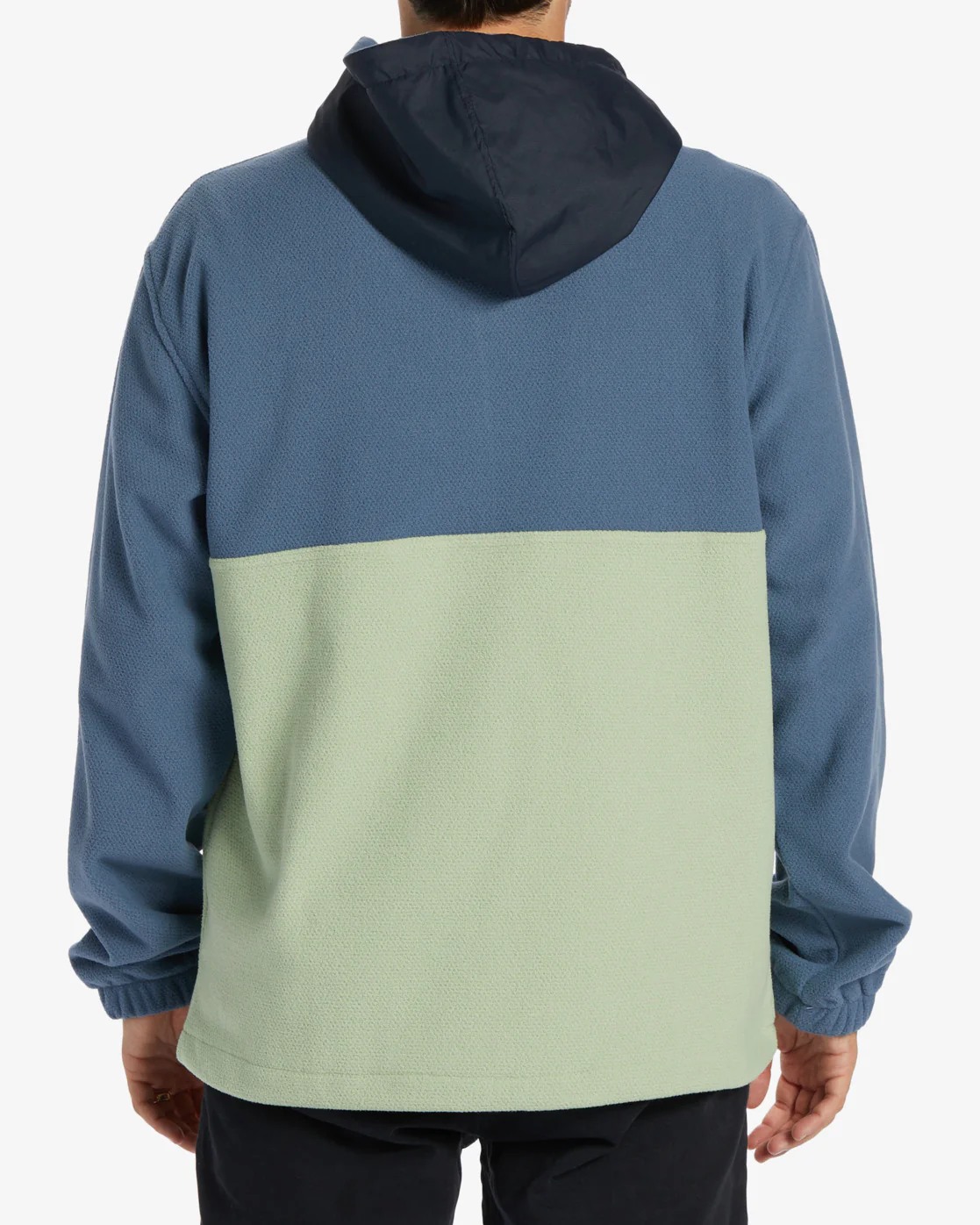 Billabong A/Div Boundary Hooded Half-Zip Pullover - North Sea -Biliabong Outlet