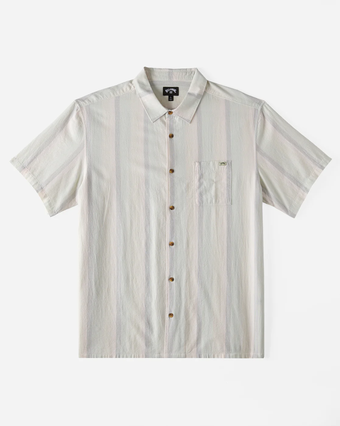 Billabong Wesley Short Sleeve Woven Shirt - Matcha -Biliabong Outlet