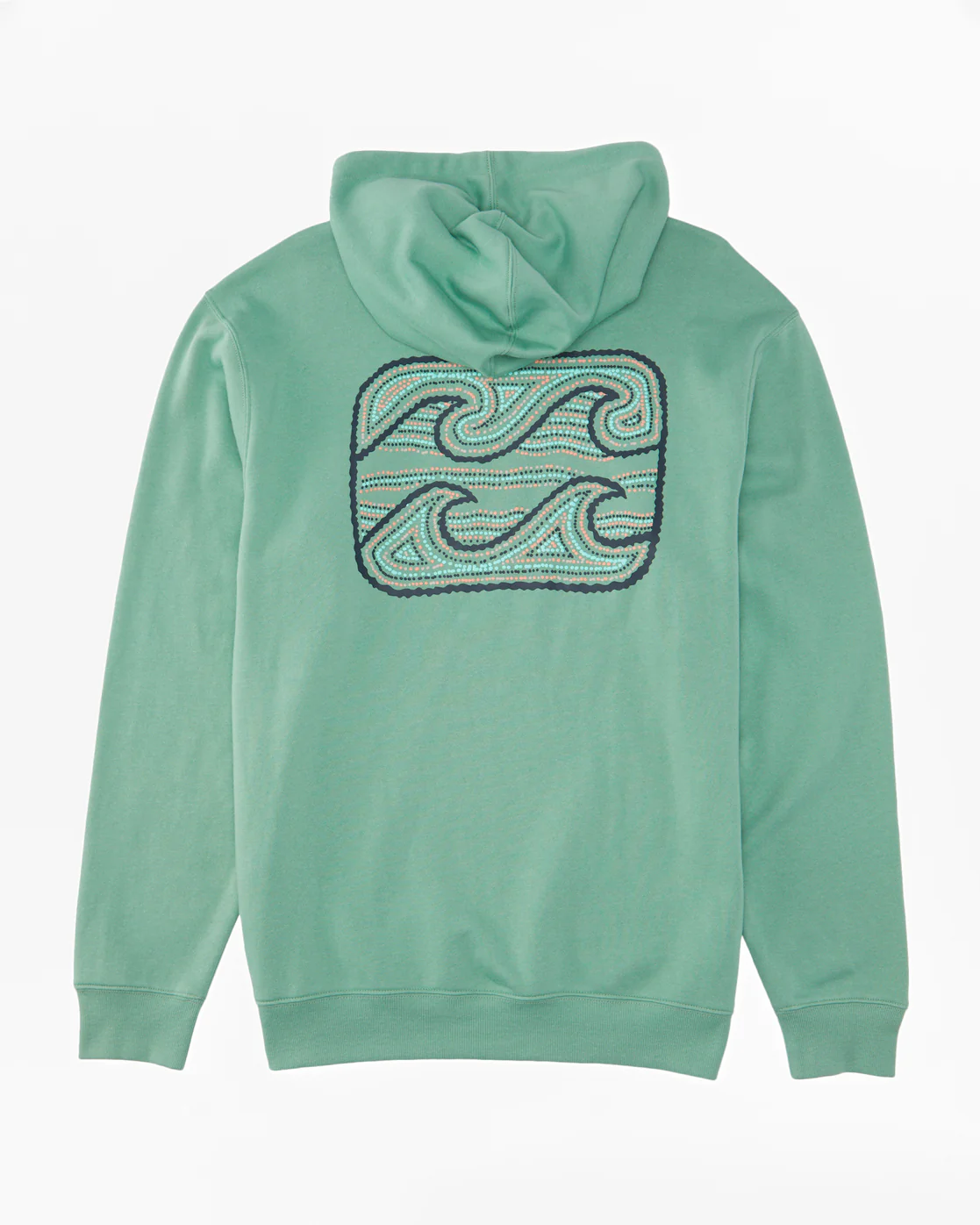 Billabong Short Sands Hoodie - Dusty Green -Biliabong Outlet