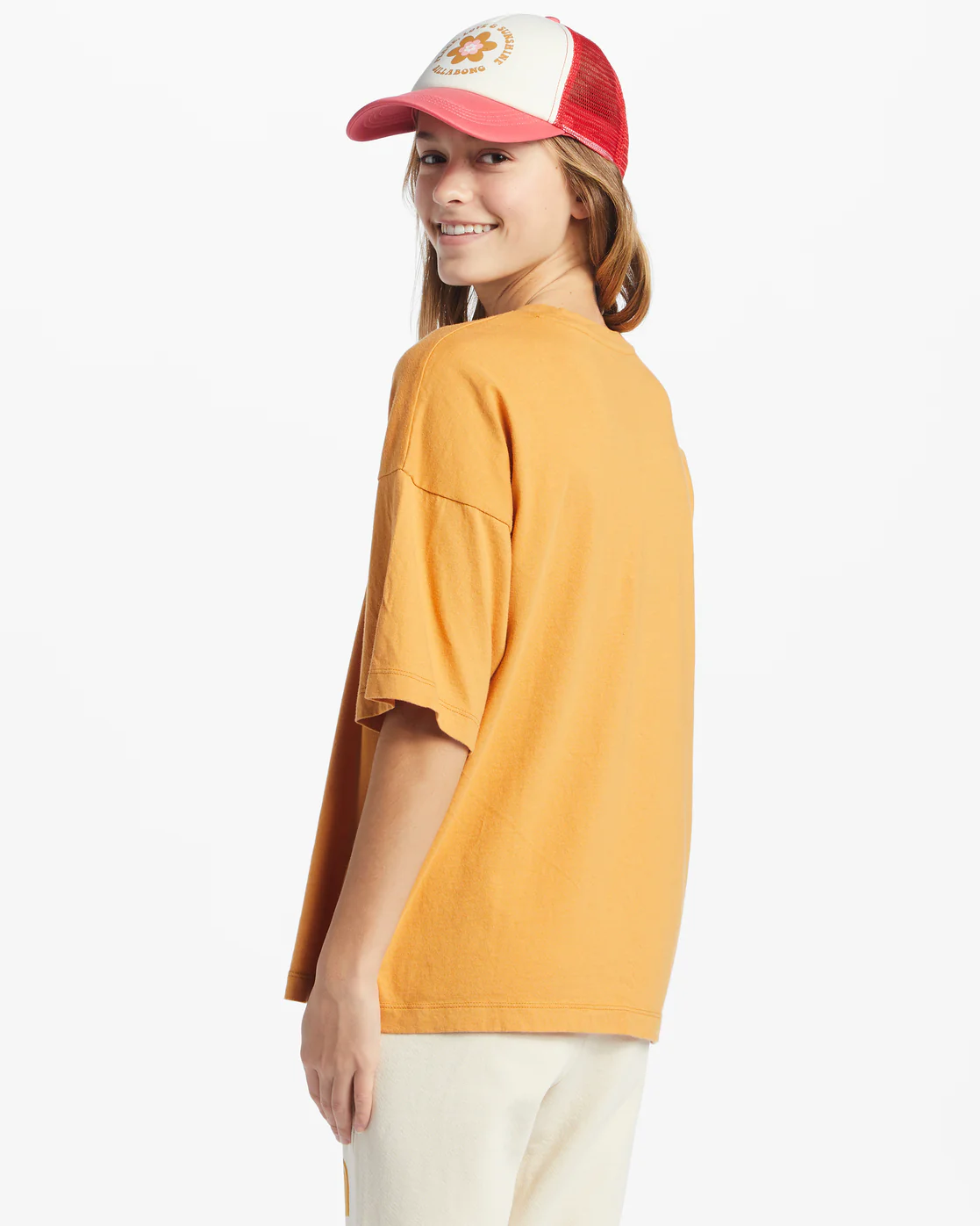 Billabong Girls Let Love Grow T-Shirt - Golden Rays -Biliabong Outlet